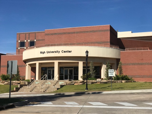 The UCO Nigh University Center.